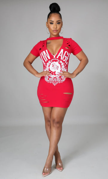 Catching Feelings - Mini Dress Red Glitz Fashion Star Boutique Catching Feelings - Mini Dress Red Glitz Fashion Star Boutique