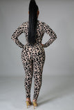 Savage Jumpsuit - Leopard Print